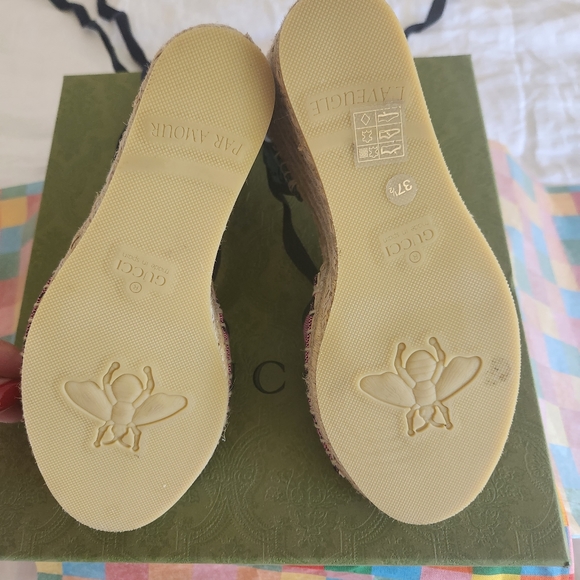 Gucci multicolor espadrilles - Picture 9 of 9